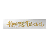 Always and Forever Long Decoposter